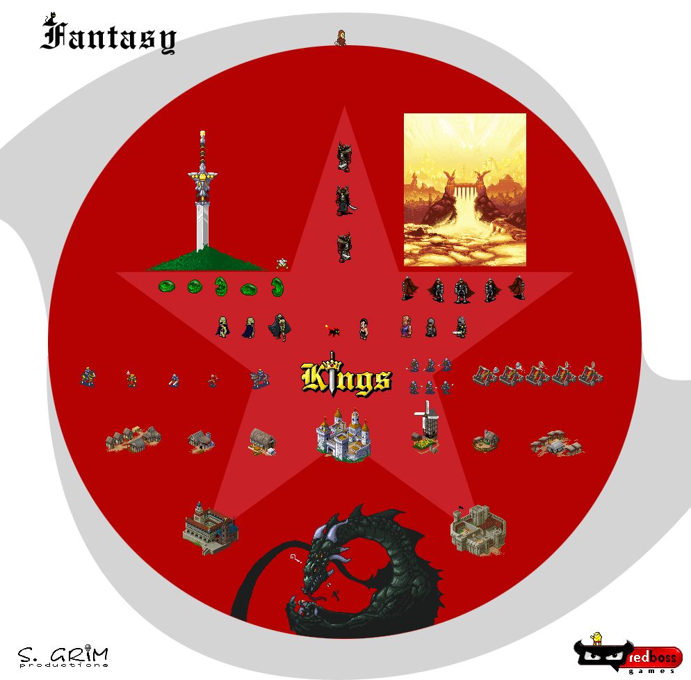 Fantasy / Kings sprites