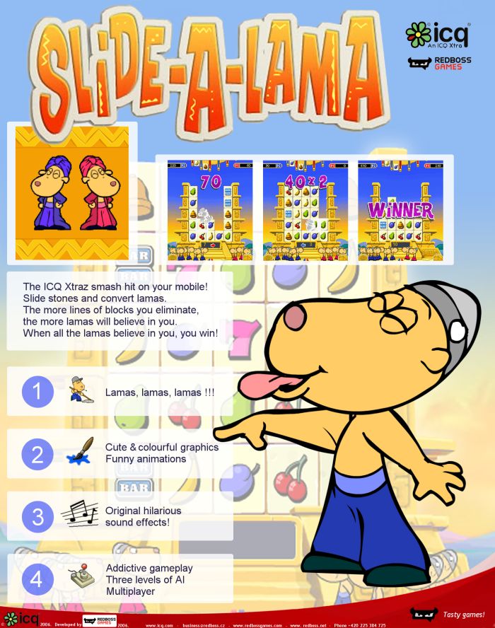 Slide-A-Lama poster